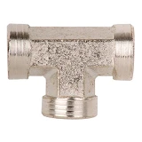Тройник с внутренней резьбой Intertool PT-1863 1/4"                                                 