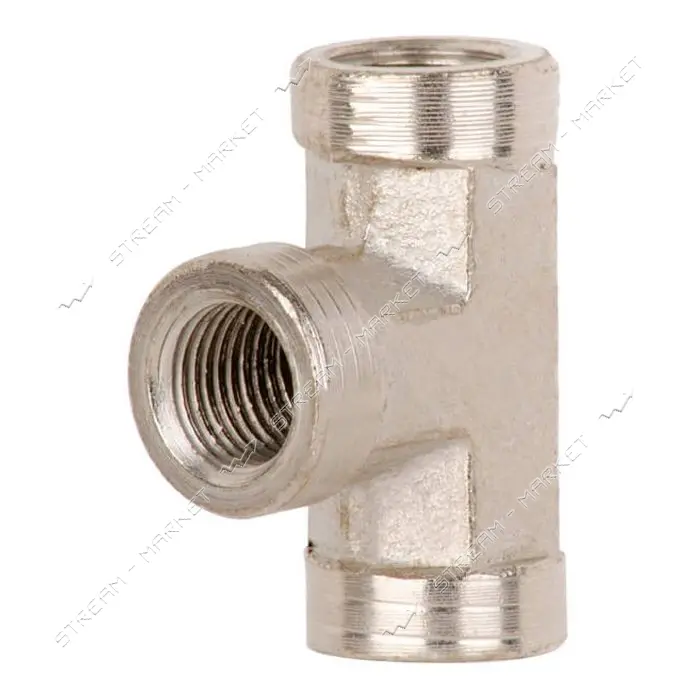 Тройник с внутренней резьбой Intertool PT-1863 1/4"                                                 