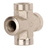 Крестовое соединение с внутренней резьбой Intertool PT-1864 1/4"                                    