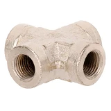 Крестовое соединение с внутренней резьбой Intertool PT-1864 1/4"                                    