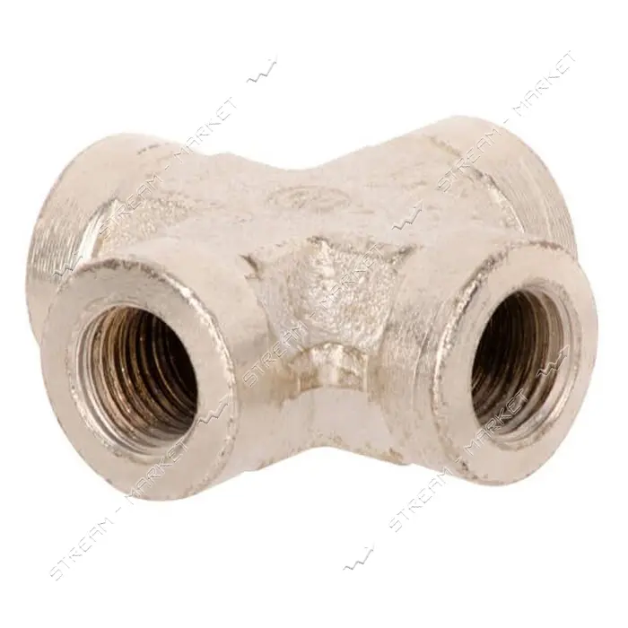 Крестовое соединение с внутренней резьбой Intertool PT-1864 1/4"                                    