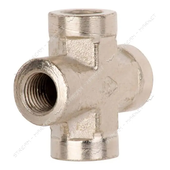 Крестовое соединение с внутренней резьбой Intertool PT-1864 1/4"                                    