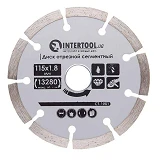 Диск отрезной Intertool CT-1001 сегментный алмазный 115мм 16-18%