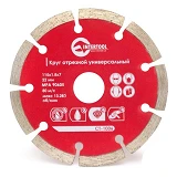 Диск отрезной Intertool CT-1006 сегментный алмазный 115мм 22-24%