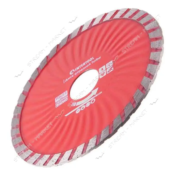 Диск отрезной Intertool CT-2006 Turbo алмазный 115мм 22-24%                                         