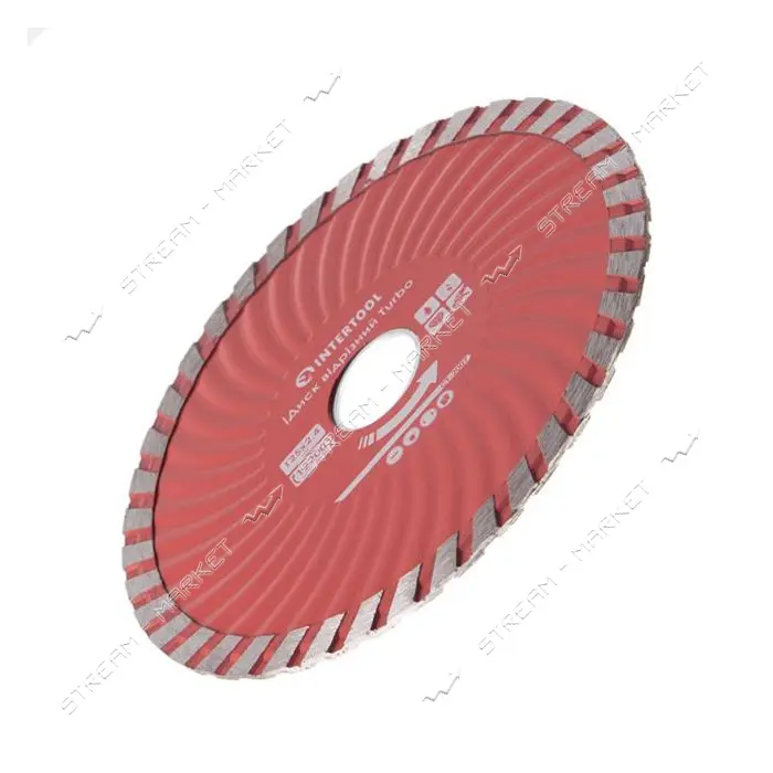 Диск отрезной Intertool CT-2007 Turbo алмазный 125мм 22-24%