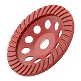 Фреза торцевая Intertool CT-6250 шлифовальная алмазная Turbo 150х22.2мм                             