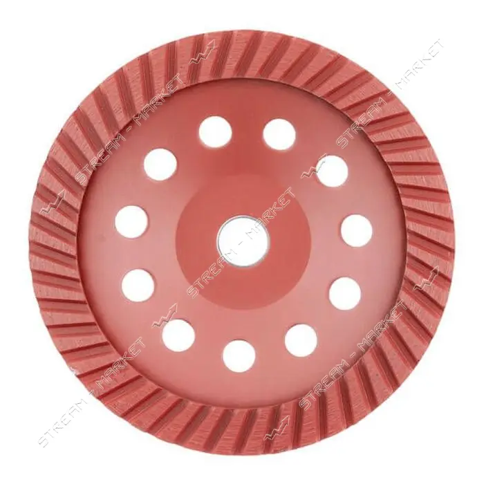 Фреза торцевая Intertool CT-6280 шлифовальная алмазная Turbo 180х22.2мм
