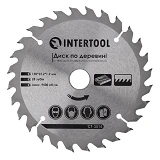 Диск пильный по дереву Intertool CT-3015 с твердосплавными напайками 150х22.2х1.5мм 27 зубьев       