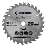 Диск пильный по дереву Intertool CT-3016  с твердосплавными напайками 160х20х1.5мм 30 зубьев        