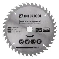 Диск пильный по дереву Intertool CT-3043 с твердосплавными напайками 180х22х1.5мм 40 зубьев         
