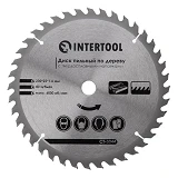 Диск пильный по дереву Intertool CT-3044 с твердосплавными напайками 230х22х1.6мм 40 зубьев