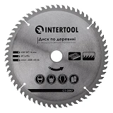Диск пильный по дереву Intertool CT-3047 с твердосплавными напайками 230х30мм 60 зубьев 6000об/мин