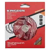 Диск алмазный ромбовидный керамогранит Kinglion с фланцем 125x1.2x22мм                              