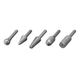 Набор шарошек по дереву Intertool BT-0030 5шт                                                       