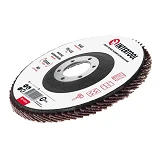 Диск шлифовальный лепестковый Intertool BT-0104 115х22мм зерно K40