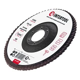 Диск шлифовальный лепестковый Intertool BT-0110 115х22мм зерно K100