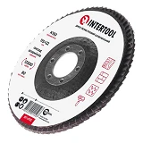 Диск шлифовальный лепестковый Intertool BT-0115 115х22мм зерно K150                                 