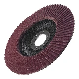Диск шлифовальный лепестковый Intertool BT-0208 125х22мм зерно K80                                  