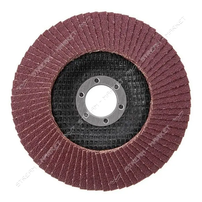 Диск шлифовальный лепестковый Intertool BT-0210 125х22мм зерно K100
