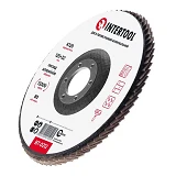 Диск шлифовальный лепестковый Intertool BT-0212 125х22мм зерно K120