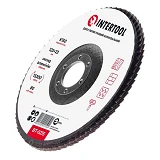 Диск шлифовальный лепестковый Intertool BT-0215 125х22мм зерно K150