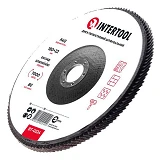 Диск шлифовальный лепестковый Intertool BT-0224 180х22мм зерно K40
