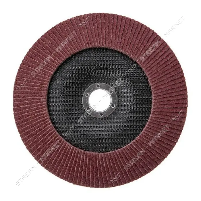 Диск шлифовальный лепестковый Intertool BT-0228 180х22мм зерно K80                                  