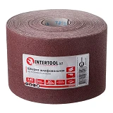 Шлифовальная шкурка на тканевой основе Intertool BT-0714 К40 20cм x 50м