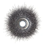Щетка чашечная Intertool BT-1075 75мм для УШМ М14 витая проволока                                   