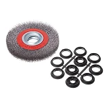 Щетка кольцевая Intertool BT-6150 150х32мм витая проволока                                          
