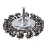 Щетка дисковая Intertool BT-8075 75мм для дрели