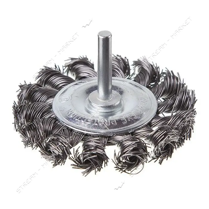Щетка дисковая Intertool BT-8075 75мм для дрели