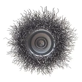 Щетка чашечная Intertool BT-9050 50мм для дрели 1/4" витая проволока