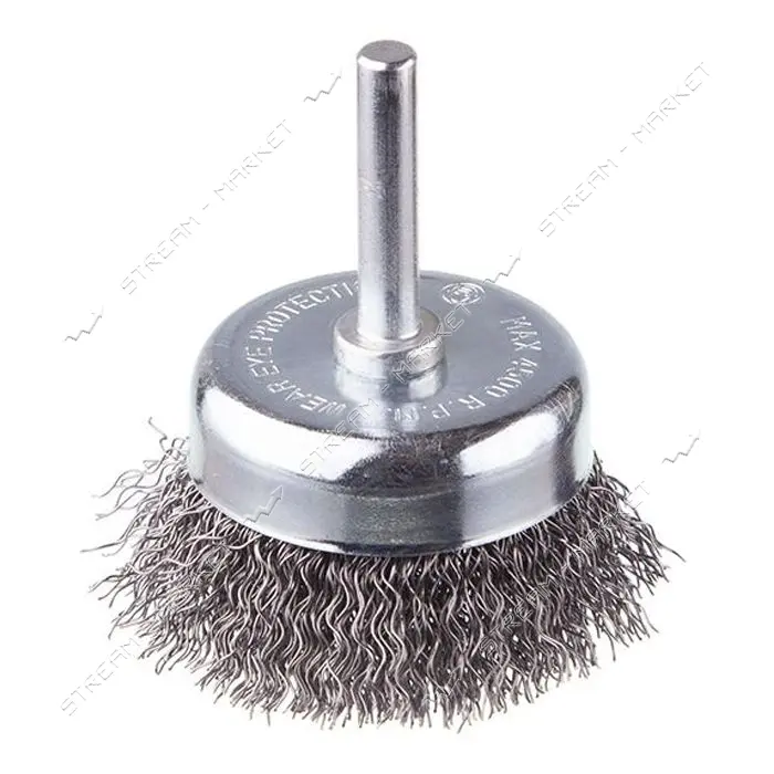 Щетка чашечная Intertool BT-9050 50мм для дрели 1/4" витая проволока