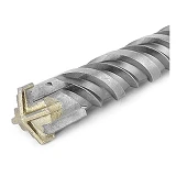 Бур Intertool SDM-3560 Quadro SDS-max 35x600мм                                                      