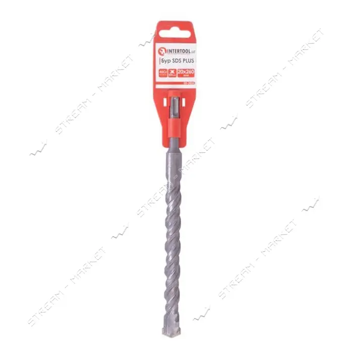 Бур Intertool SD-2026 SDS Plus 20x260мм