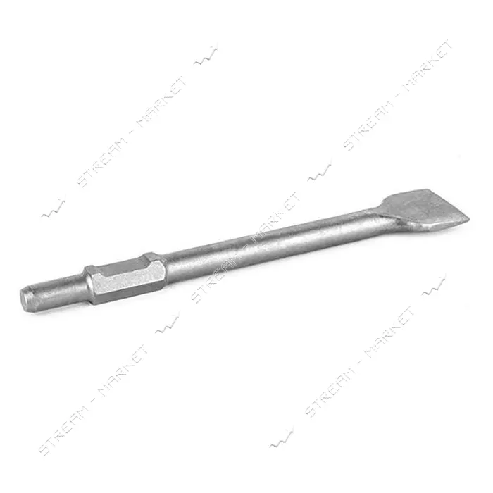 Зубило по камню Intertool SD-0463 Hex 30x410мм ширина 75мм