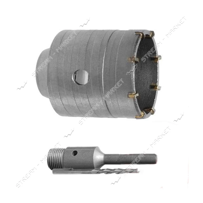 Переходник для коронок Intertool SD-0427 по бетону 200мм SDS Plus SD-0423