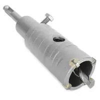 Комплект сверло корончатое по бетону Intertool SD-7036 36мм плюс переходник SDS Plus 100мм          