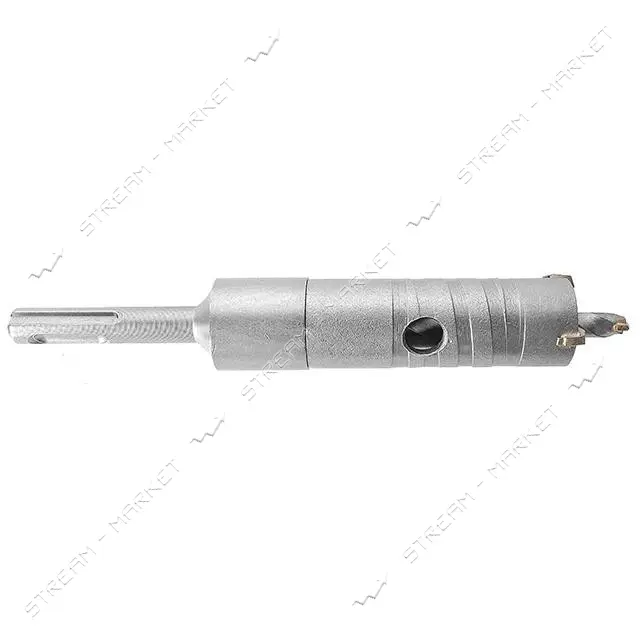 Комплект сверло корончатое по бетону Intertool SD-7026 26мм плюс переходник SDS Plus 100мм