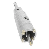 Комплект сверло корончатое по бетону Intertool SD-7032 32мм плюс переходник SDS Plus 100мм          