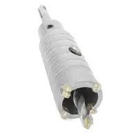 Комплект сверло корончатое по бетону Intertool SD-7032 32мм плюс переходник SDS Plus 100мм          