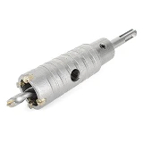 Комплект сверло корончатое по бетону Intertool SD-7032 32мм плюс переходник SDS Plus 100мм          