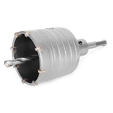 Комплект сверло корончатое по бетону Intertool SD-7065 65мм плюс переходник SDS Plus 100мм          