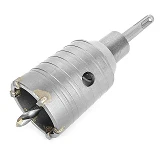 Комплект сверло корончатое по бетону Intertool SD-7050 50мм плюс переходник SDS Plus 100мм          