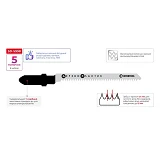 Полотно пильное для лобзика Intertool SD-5998 рабочая длина 50мм дер.лам. пласт.5шт                 