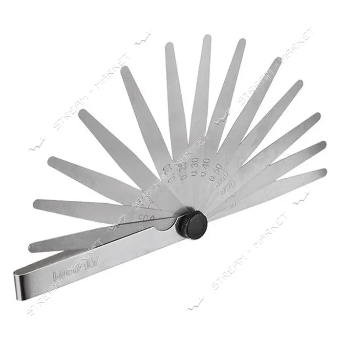 Щуп Intertool AT-0001 0.05-1.0мм 13шт                                                               