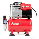 Компрессор безмасляный Intertool PT-0001 3л 0.3кВт 220В 3.2 атм 50л/мин