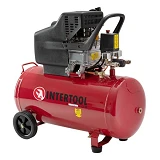 Компрессор Intertool PT-0003 50л 2 HP 1.5кВт 220В 8 атм 206л/мин